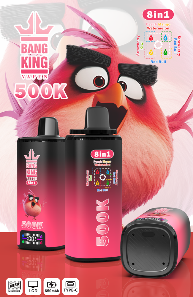 BANG KING 500K Osiem w jednym, wielosmakowy