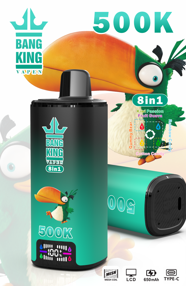 BANG KING 500K Osiem w jednym, wielosmakowy